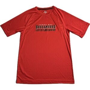 Tampa Bay Buccaneers Football NFL Majestic Cool Base Red T-Shirt Men's M‎